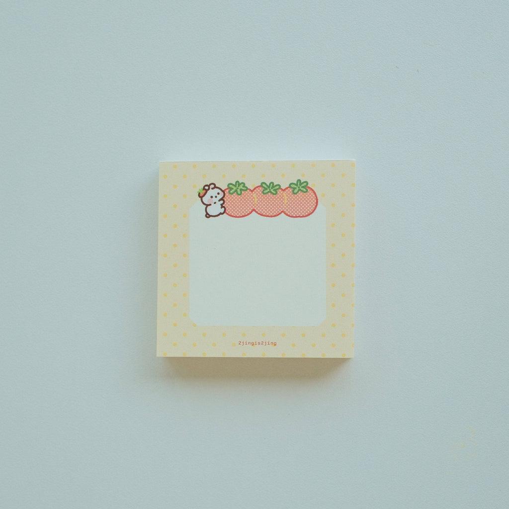 Fruity Bunnie Mini Memo