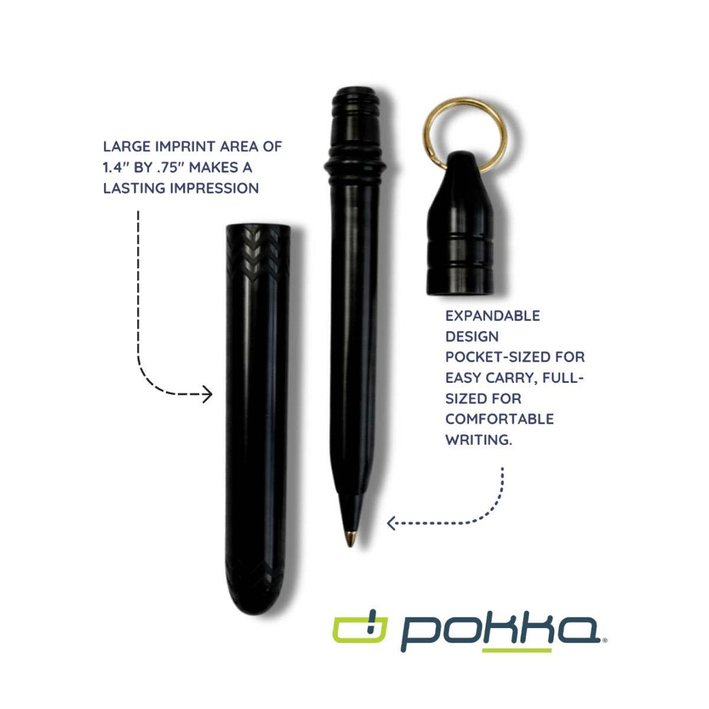 Pokka® Keyring Pen 24pc Display Black