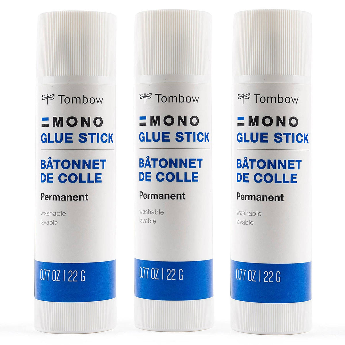 MONO Glue Stick, Small, 3-Pack