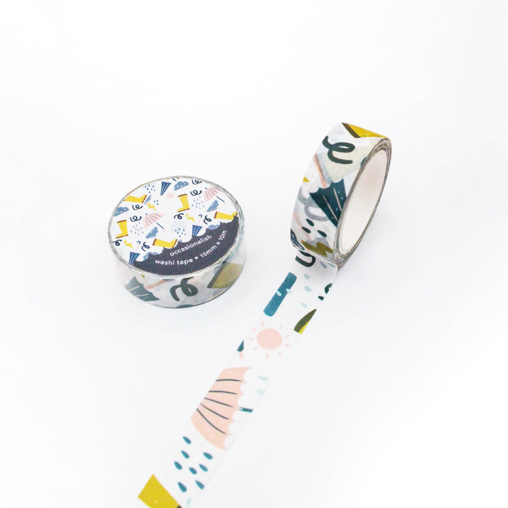 Rainy Days - Washi Tape - 15mm
