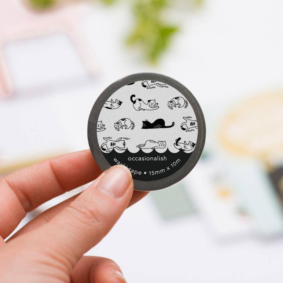 Life of Meows - Washi Tape - 15mm