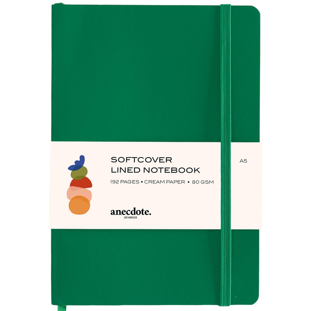Softcover Lined Notebook - 80gsm