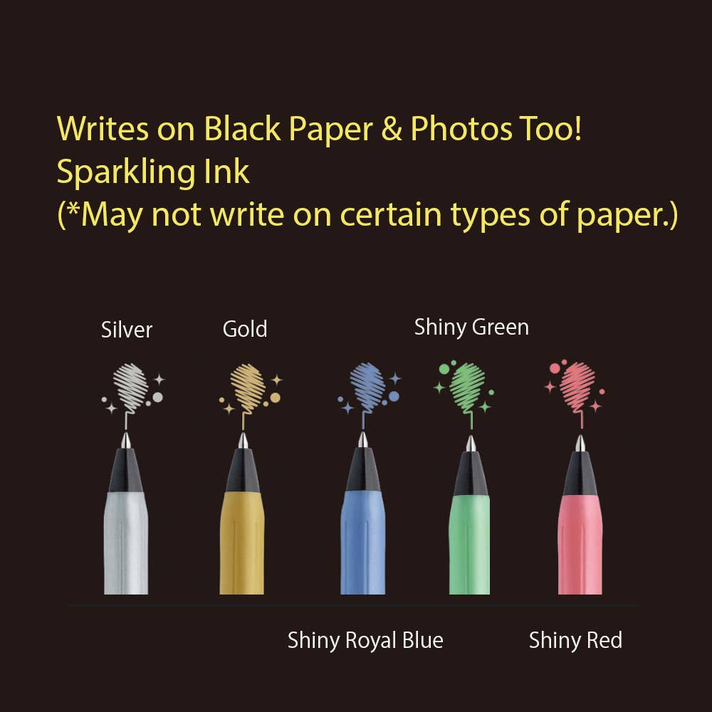 GEL PEN SARASA DECO SHINE 5-COLOR
