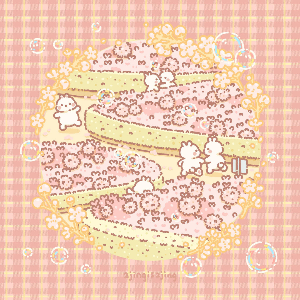 Floral Street Art Print (Standard size or Mini size)