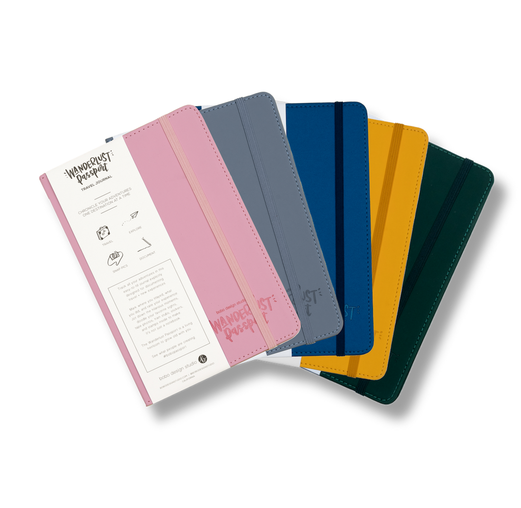 Wanderlust Passport - Travel Journal