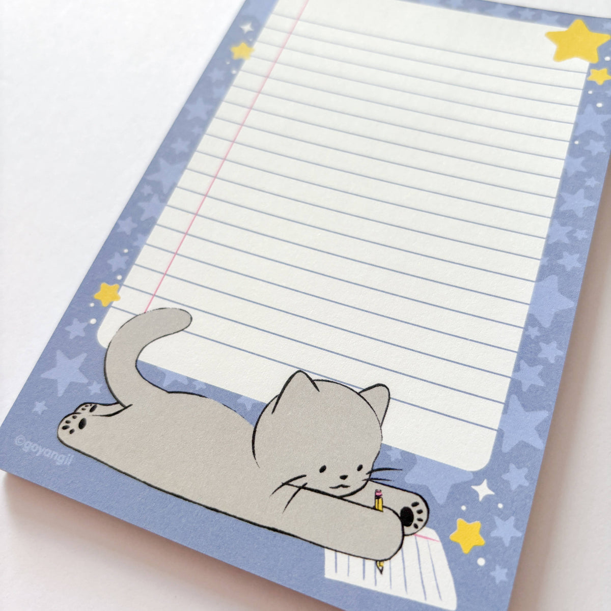 Kitty Homework Notepad - Memopad