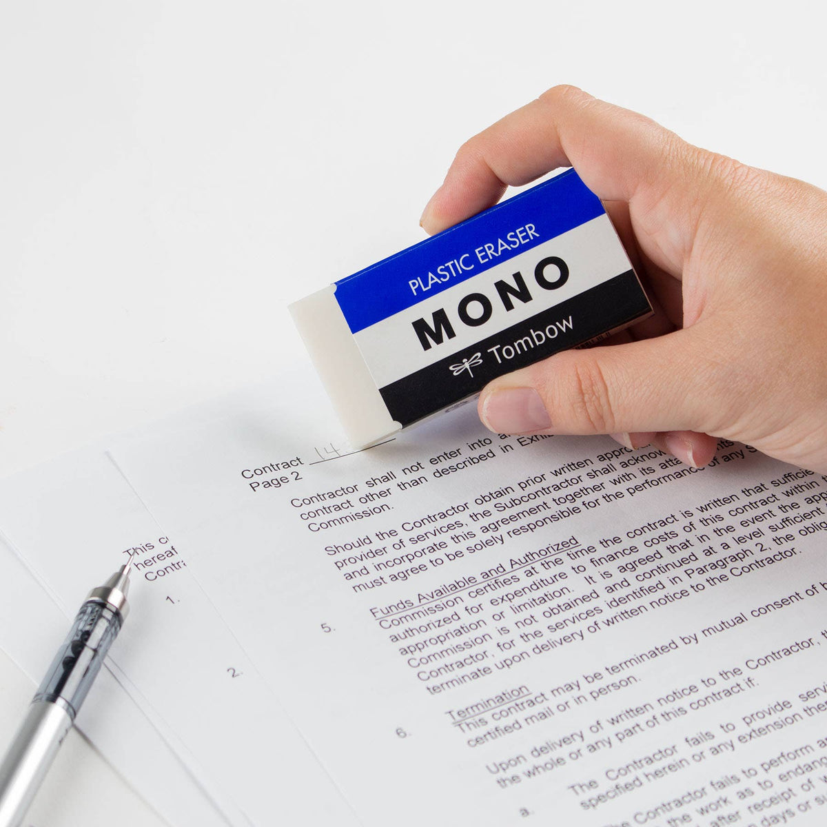 MONO Eraser: Jumbo - 10PC Display Box