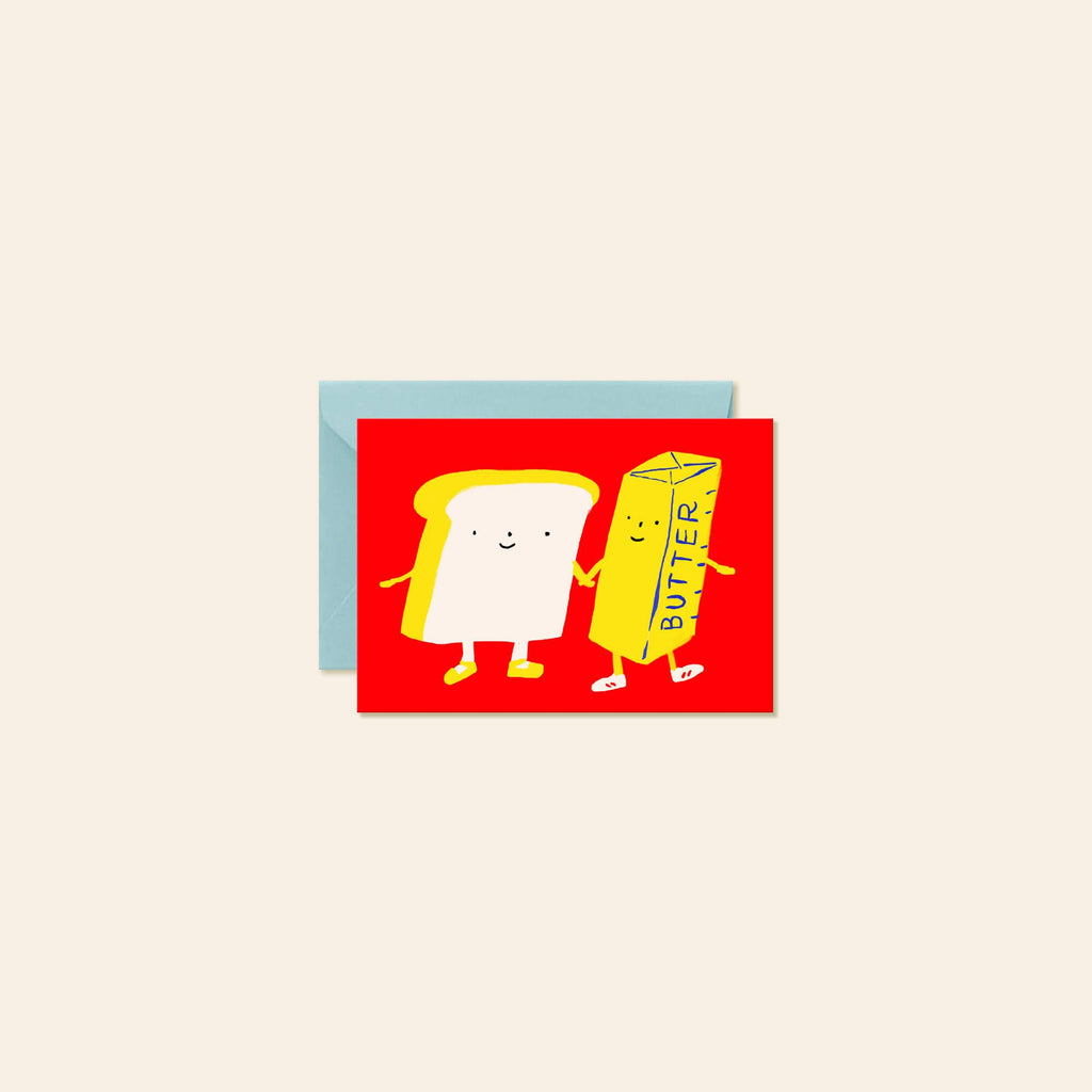 Bread and Butter – Mini Note Card with Envelope
