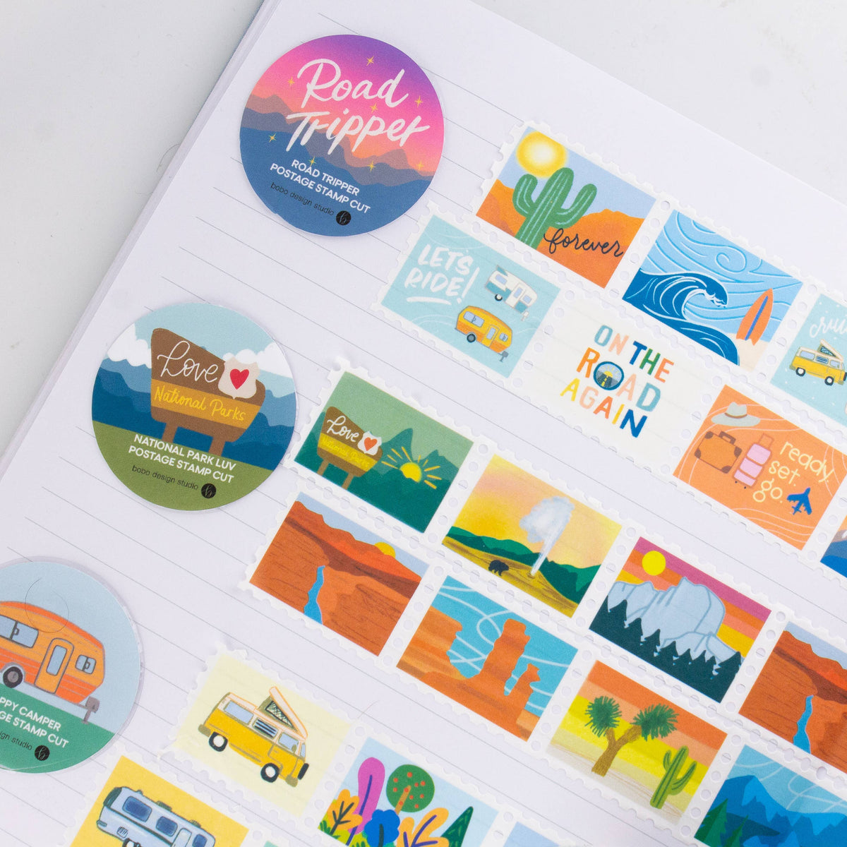 National Park Luv - Postage Stamp Washi Tape
