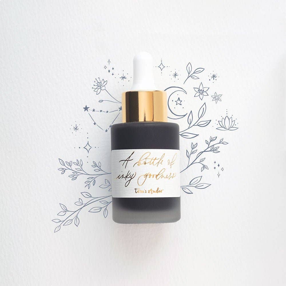 Moon Grey - Calligraphy Ink