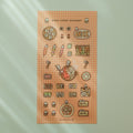 Bunnie Chinese Restaurant Sticker Sheet