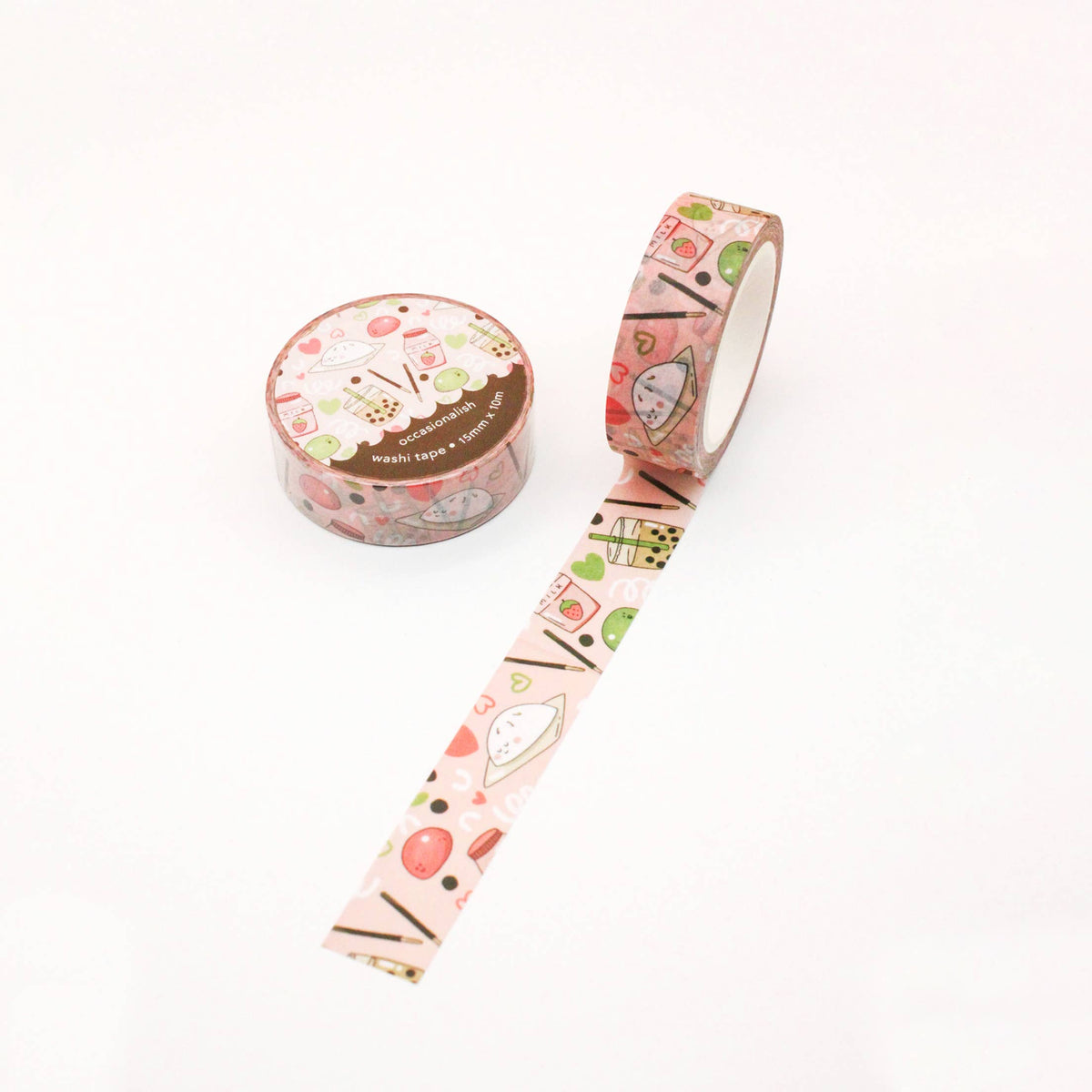Asian Snacks - Washi Tape - 15mm