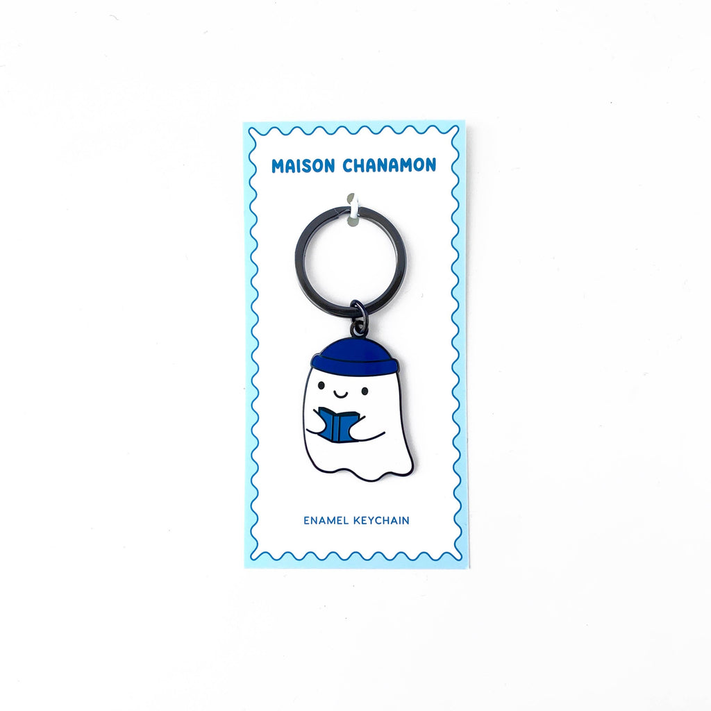 Reading Ghost Keychain