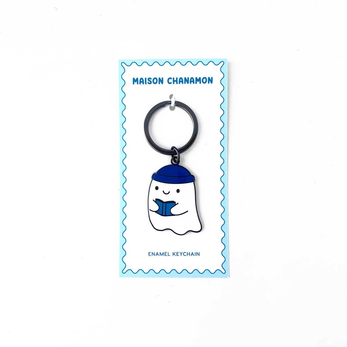 Reading Ghost Keychain