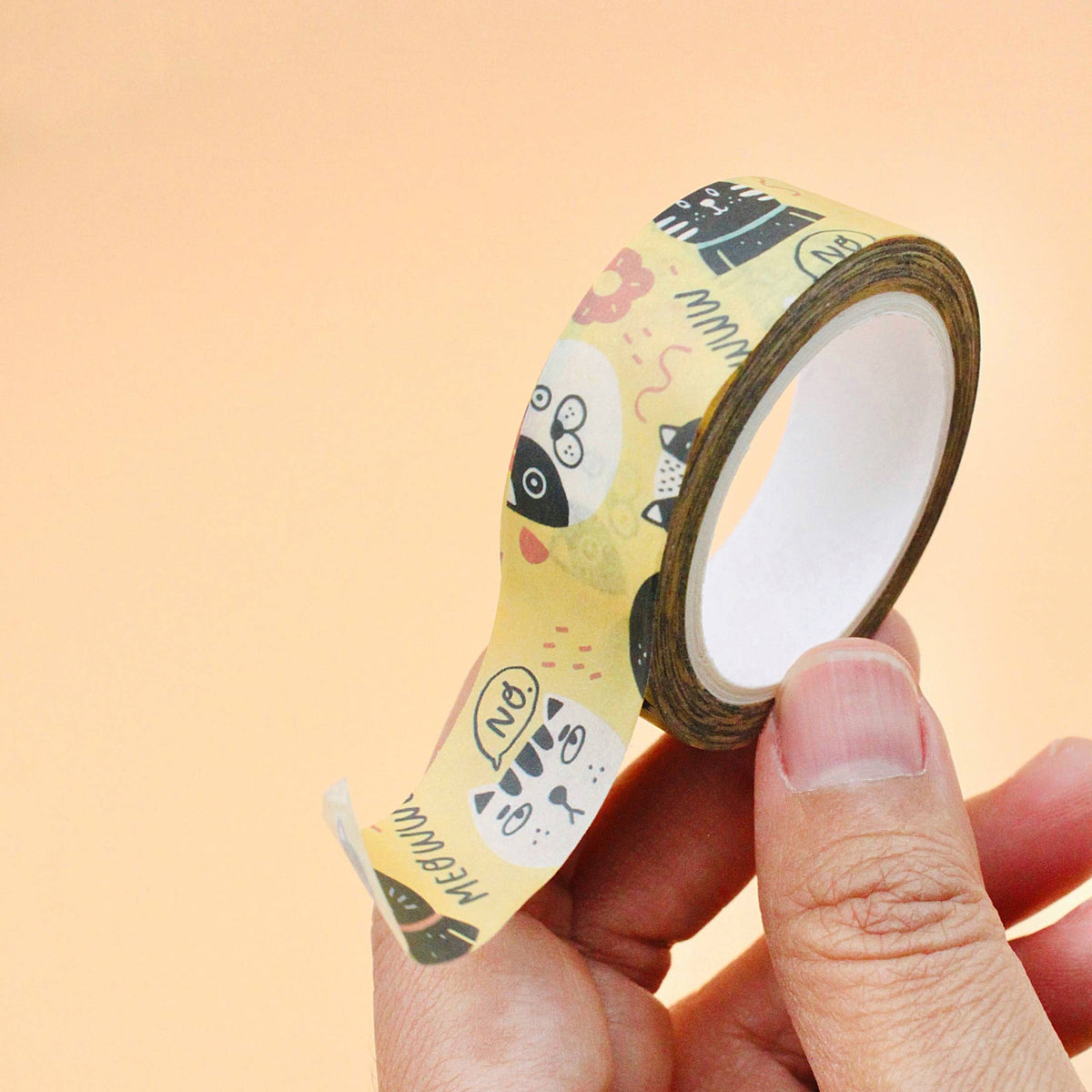 Feline Friends - Washi Tape - 15mm