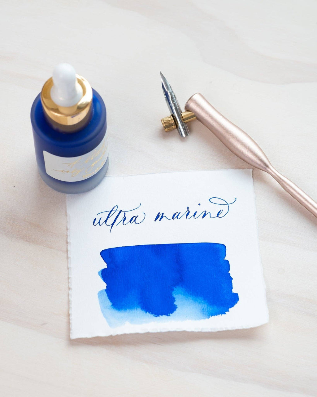 Ultra Marine - Calligraphy Ink
