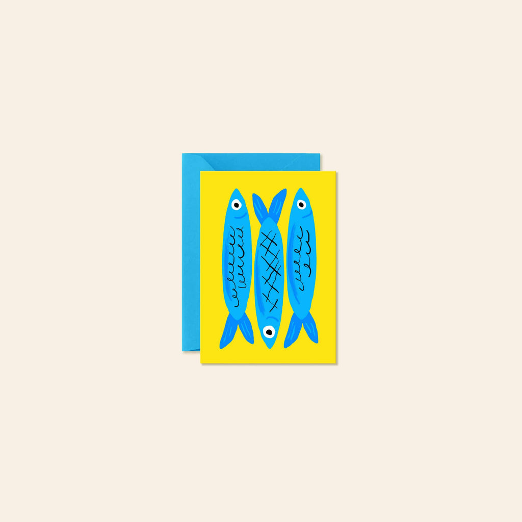 Sardines – Food Lover Mini Note Card
