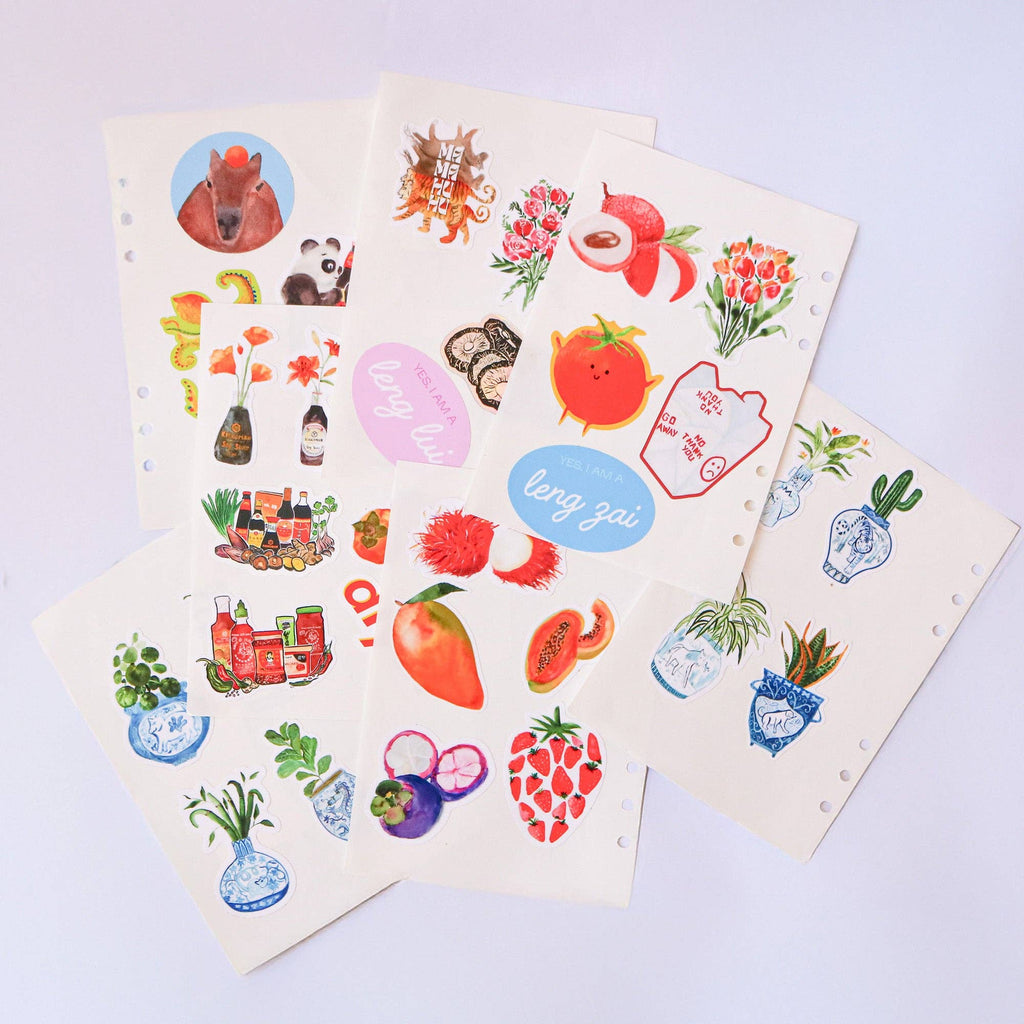 Reusuable Sticker Paper Expansion Pack (7-Pack)