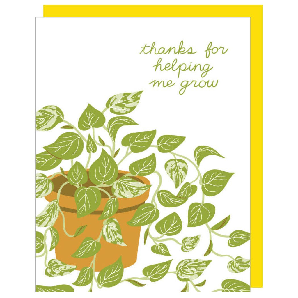 Pothos Plant Caregiver Card