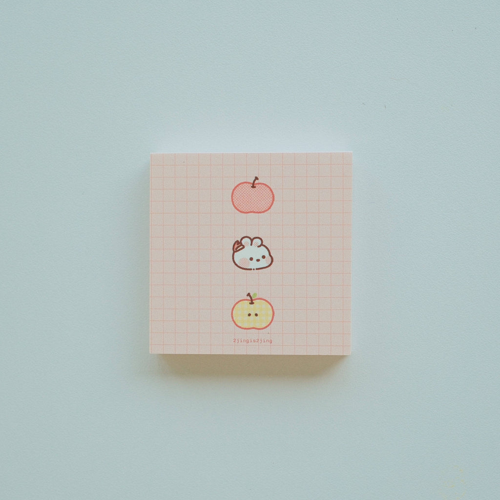 Fruity Bunnie Mini Memo