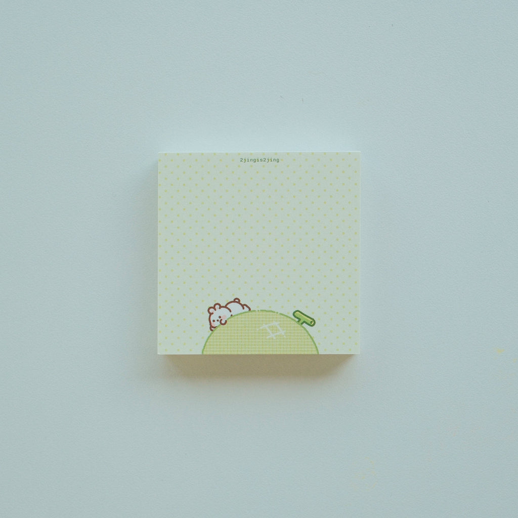 Fruity Bunnie Mini Memo