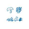 KORI JIRUSHI Color Acrylic Stamp — 3pcs Set