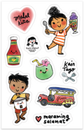 Filipino Sticker Sheet
