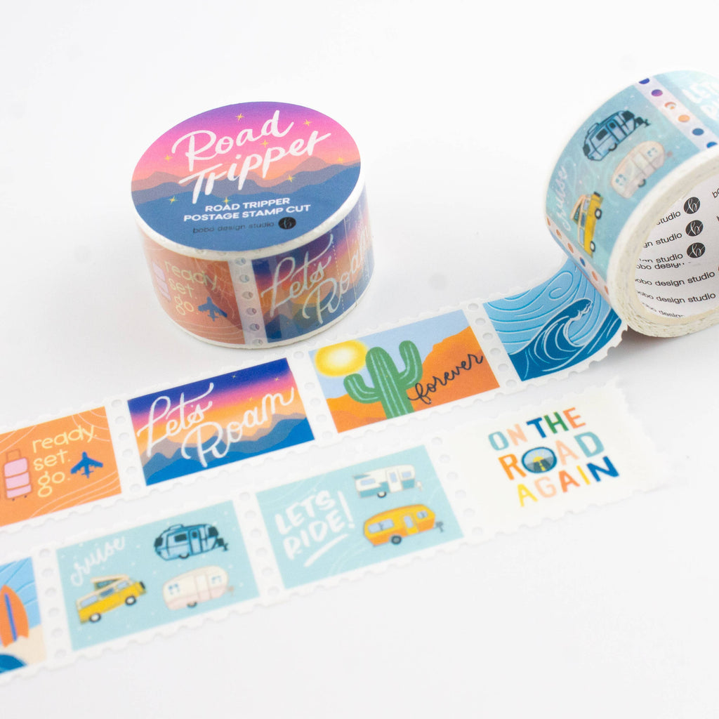 Road Tripper - Postage Stamp Washi Tape