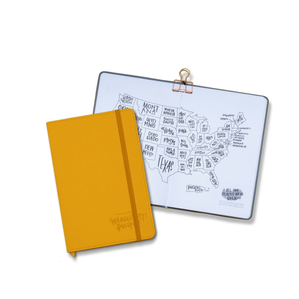 Wanderlust Passport - Travel Journal