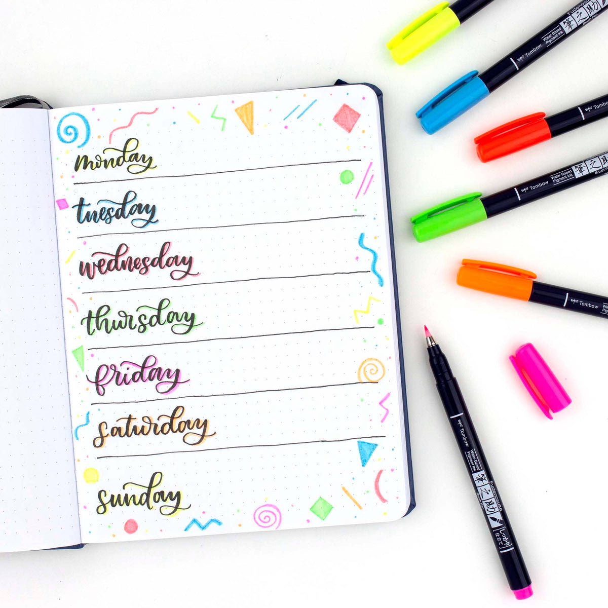 Fudenosuke Calligraphy Brush Pen - Open Stock