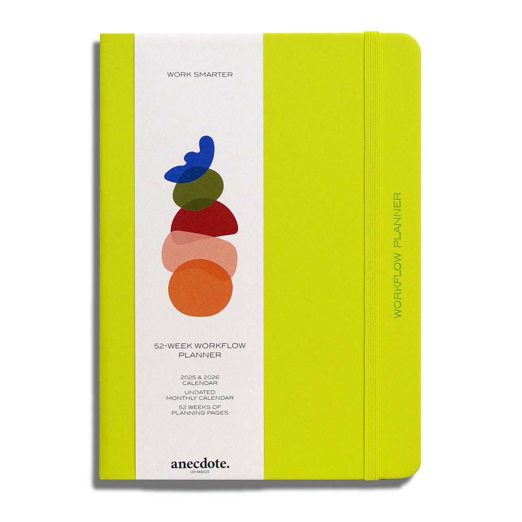 Yearly Workflow Planner - Undated