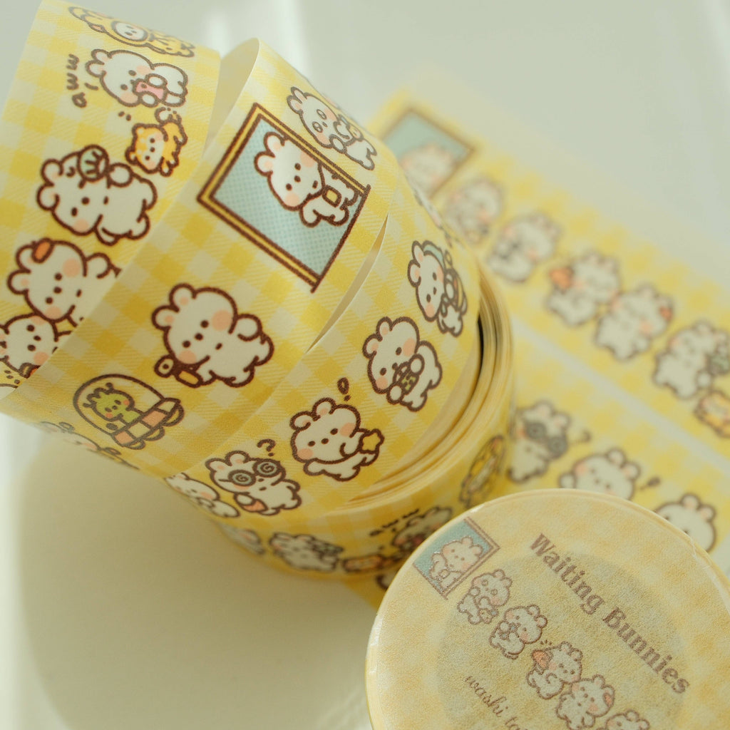 Waiting Bunnies Washi Tape