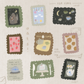 Tea in the sky - washi sticker sheet