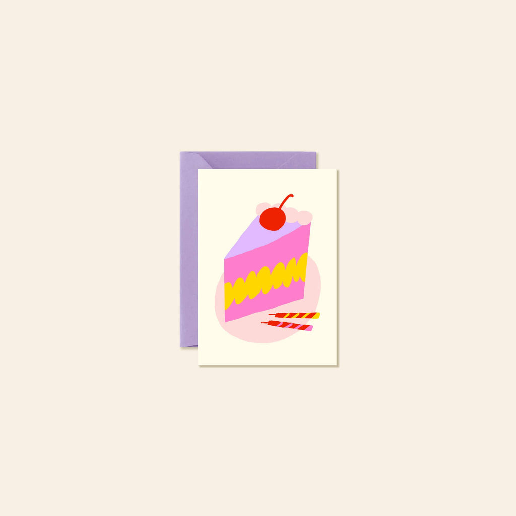 Groovy Cake – Birthday Mini Note Card