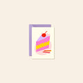 Groovy Cake – Birthday Mini Note Card