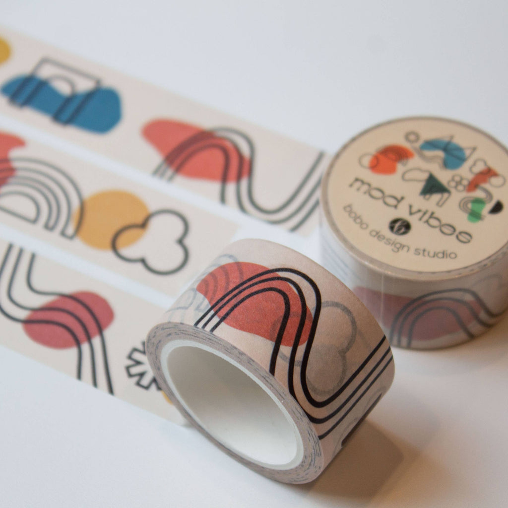 Mid Mod - Washi Tape - 1"