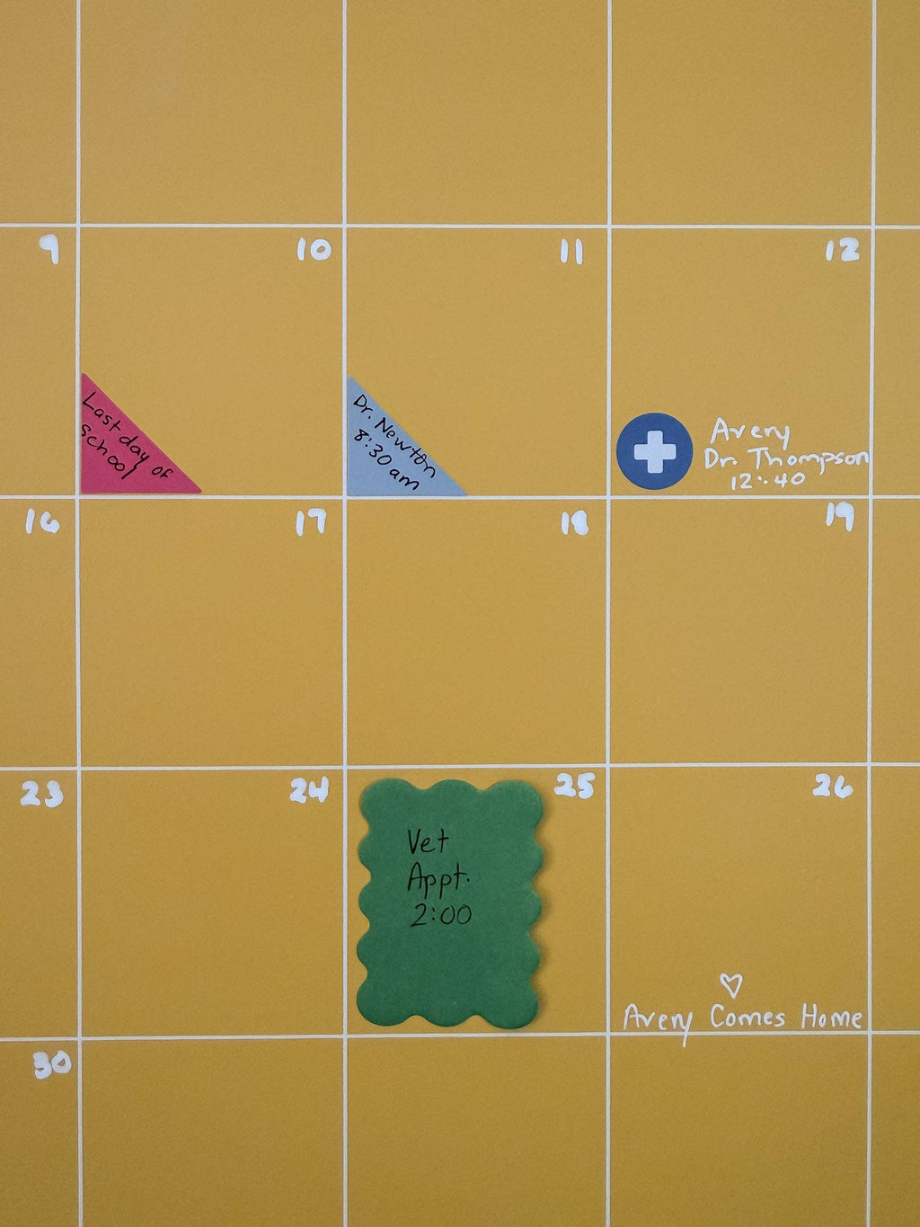 Colorful Calendar & Planner Sticker Book