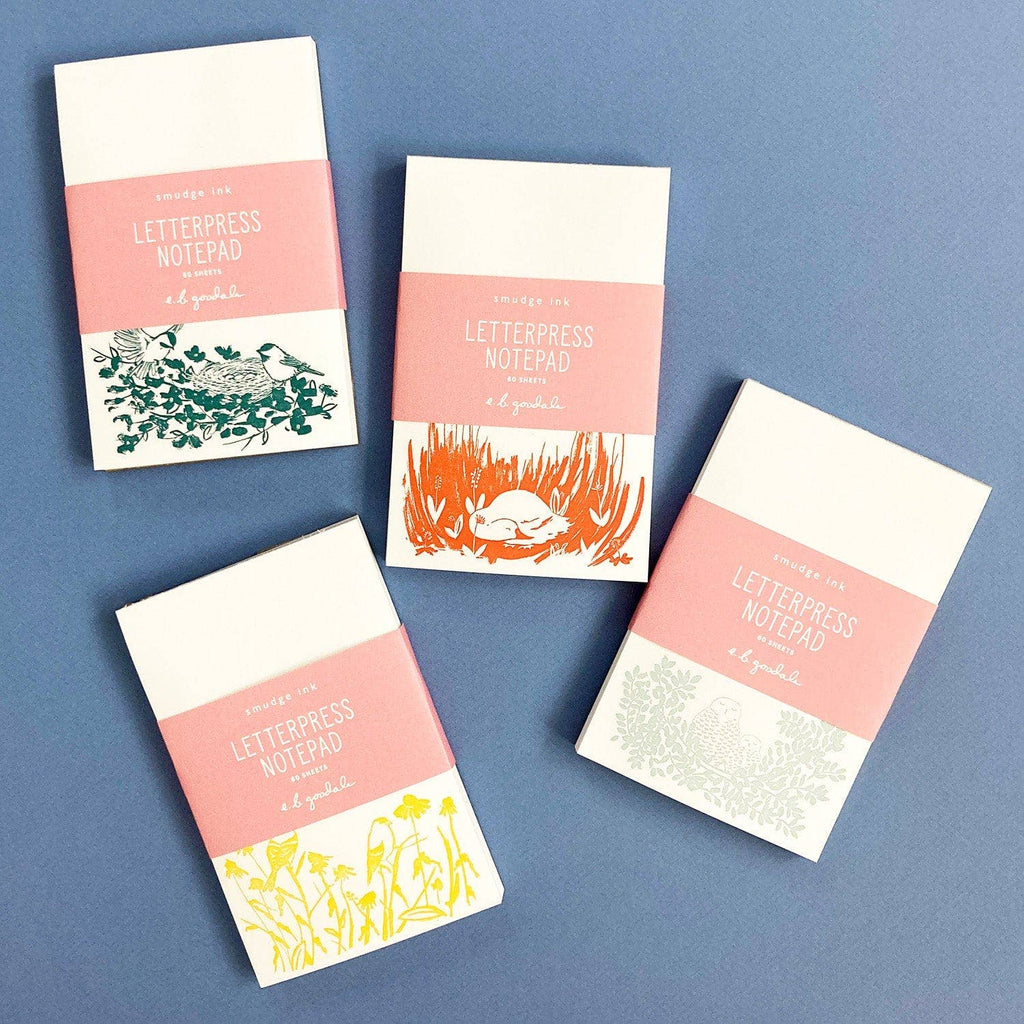Birds Notepad Bundle (e.b. goodale)