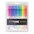 TwinTone Marker Set: Rainbow - 12-Pack