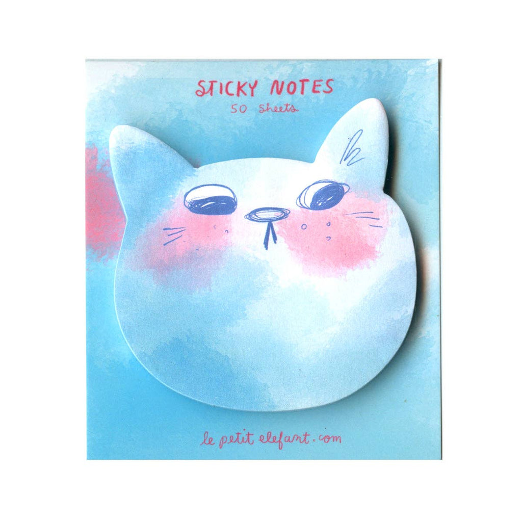 Silly Kitty Sticky Notepad