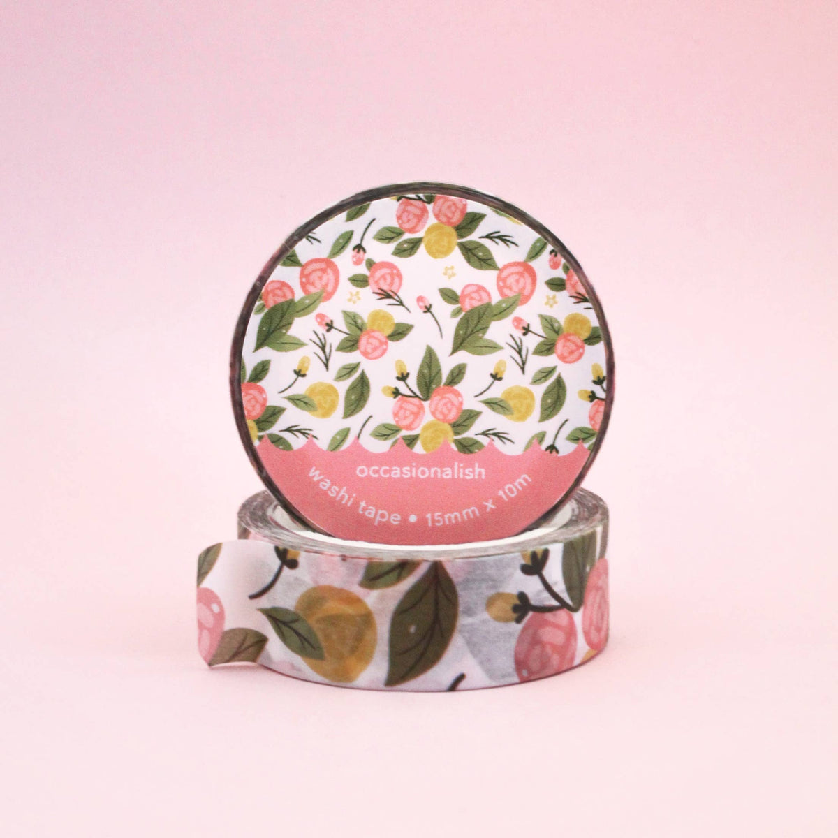 Fresh Florals - Washi Tape - 15mm