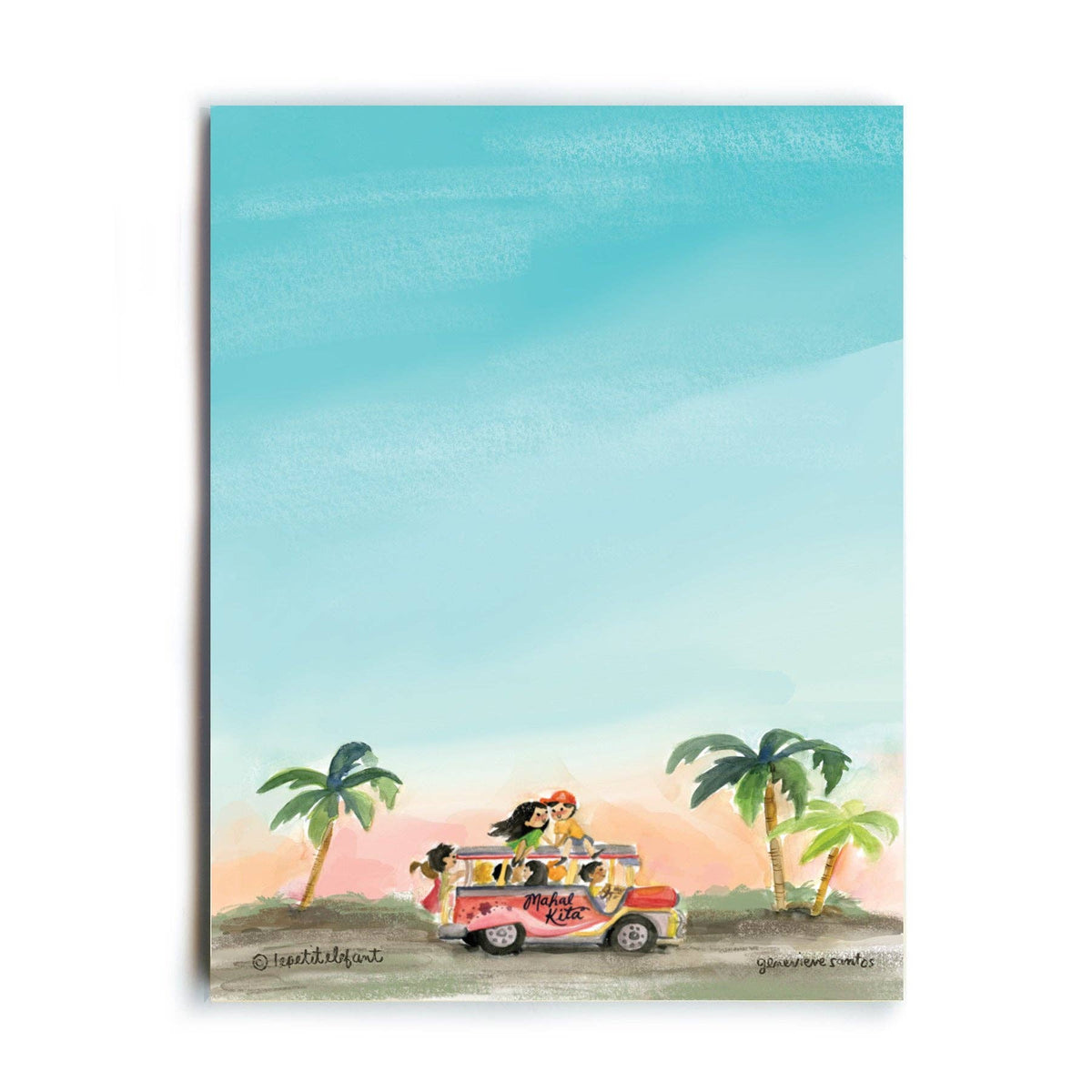 Mahal Kita Jeepney Notepad