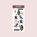 Medieval Fantasy Washi Sticker Sheet TN Size