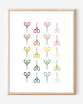 Beautifully Ordinary: Scissors Art Print