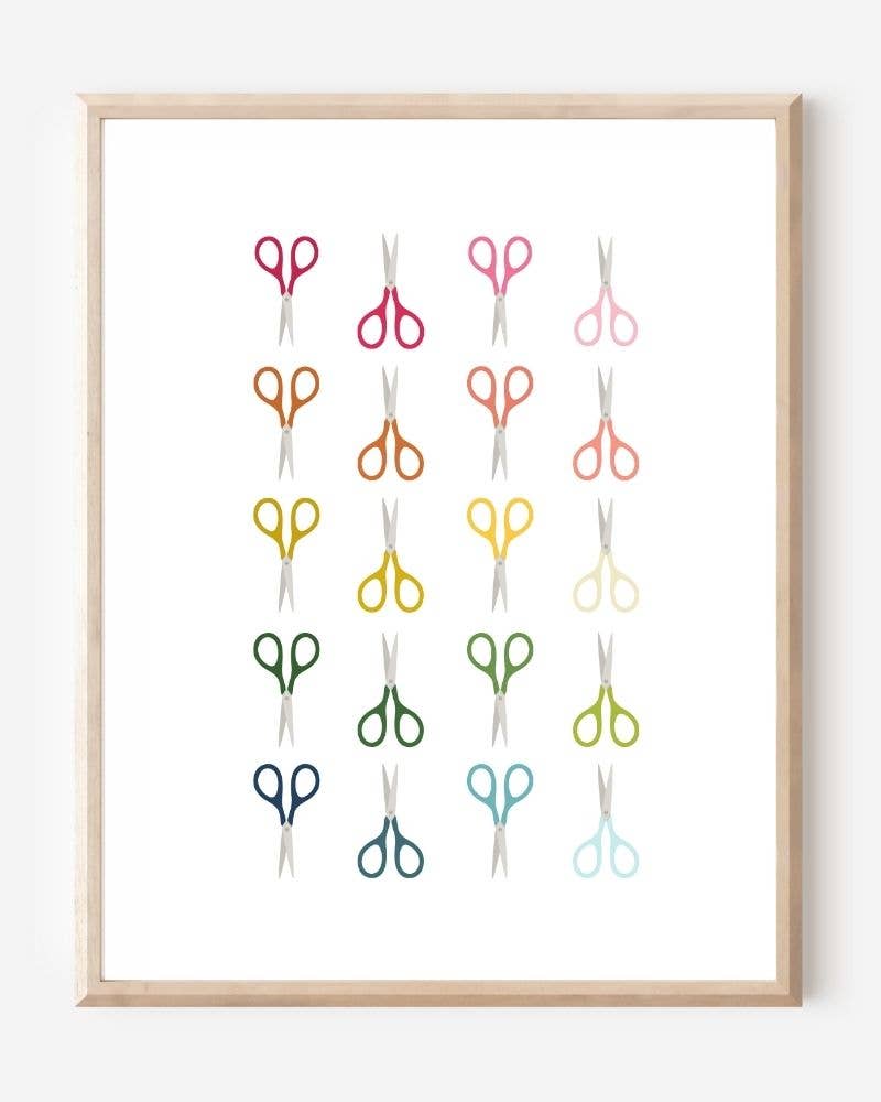 Beautifully Ordinary: Scissors Art Print