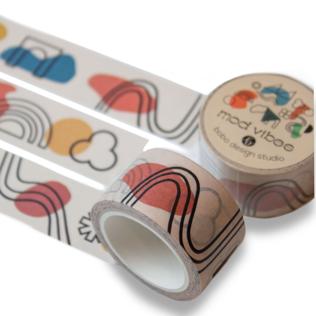Mid Mod - Washi Tape - 1"