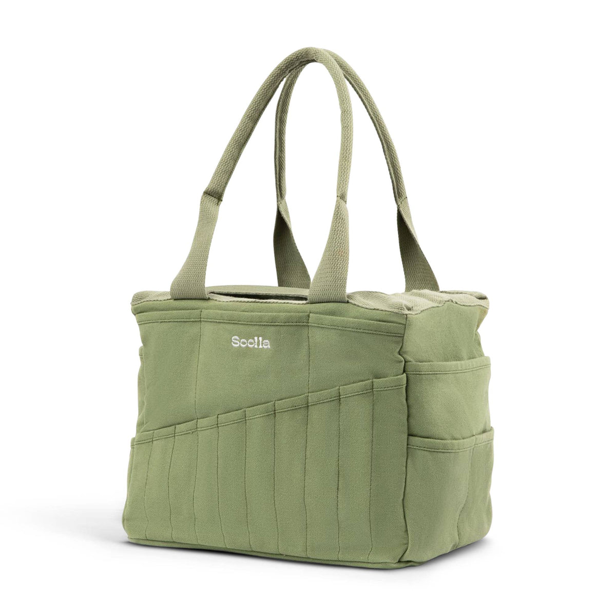 Soolla Studio Artist Bag, Ganja Green, Art Supplies Bag