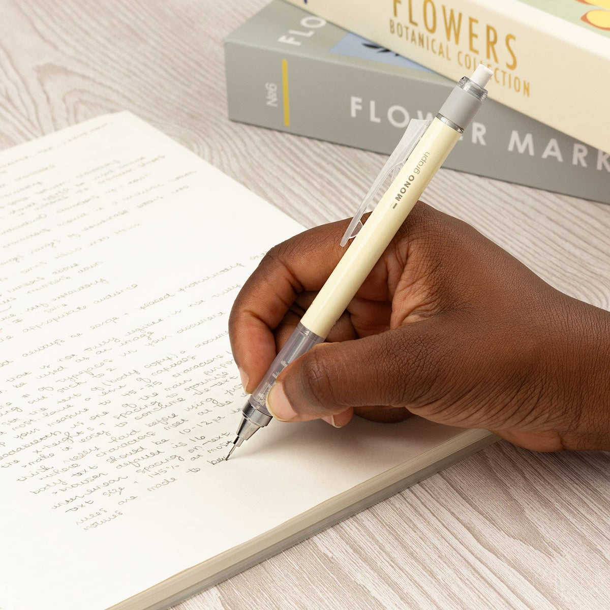 MONO Graph Mechanical Pencil: Pastel, Cream Yellow