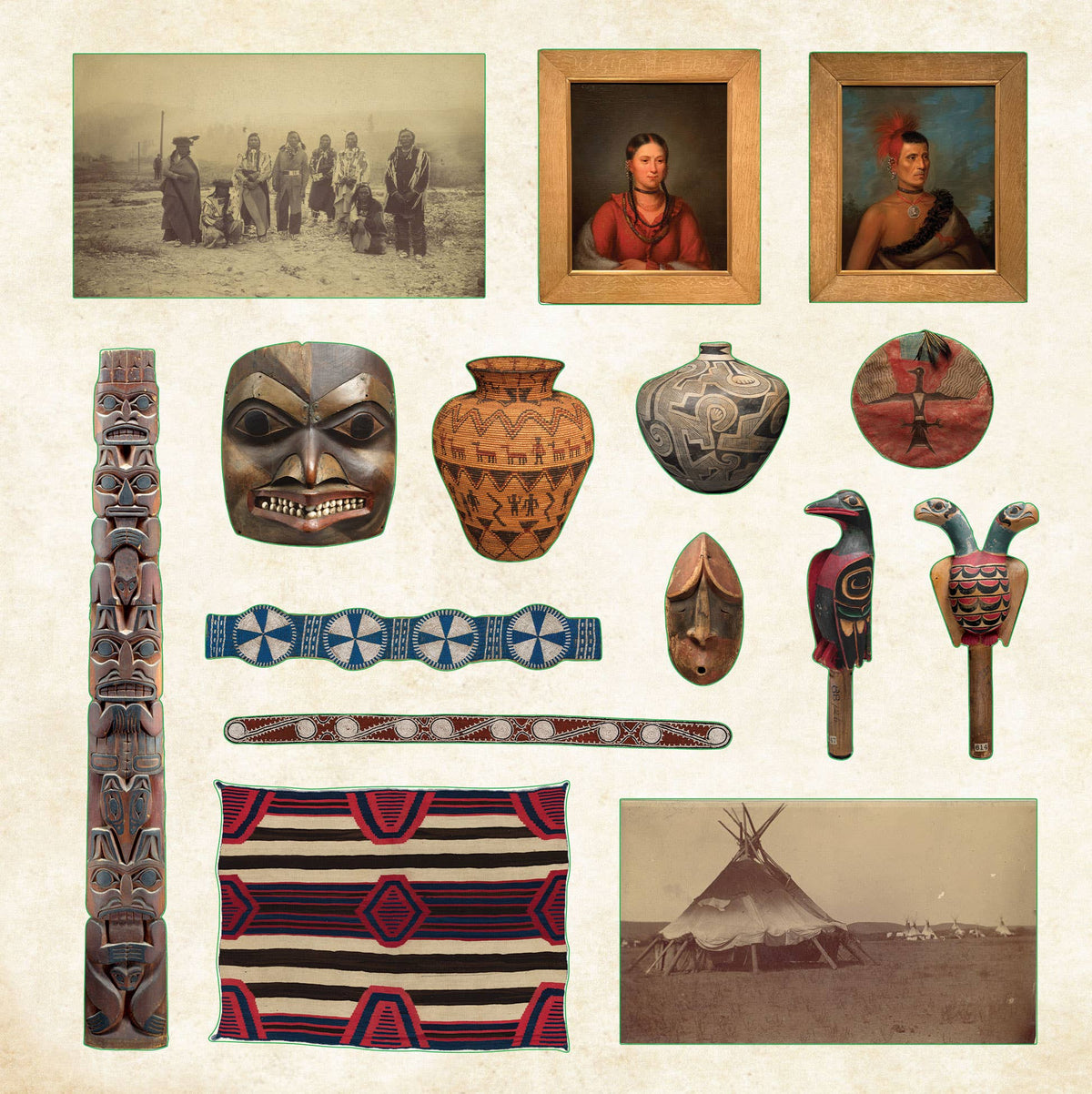 Museum Treasures Sticker Book
