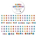 Star Letters Alphabet PET Tape
